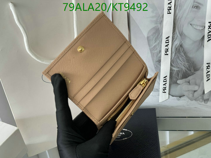 Prada-Wallet Mirror Quality Code: KT9492 $: 79USD