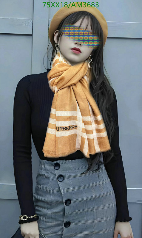 Burberry-Scarf Code: AM3683 $: 75USD