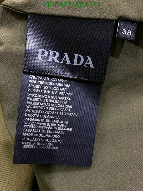 Prada-Clothing Code: AC6234 $: 119USD