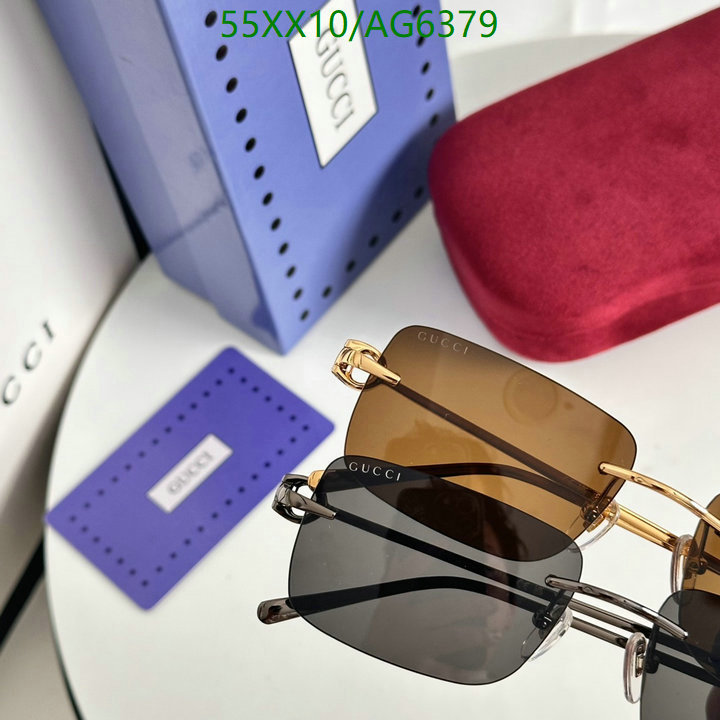 Gucci-Glasses Code: AG6379 $: 55USD