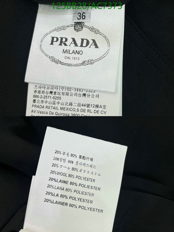 Prada-Clothing Code: AC7373 $: 125USD