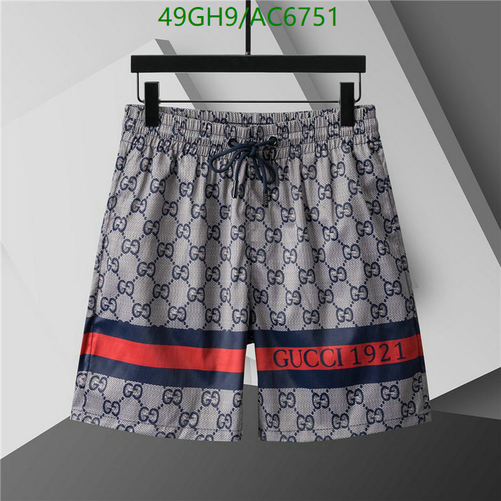 Gucci-Beach Shorts Code: AC6751 $: 49USD