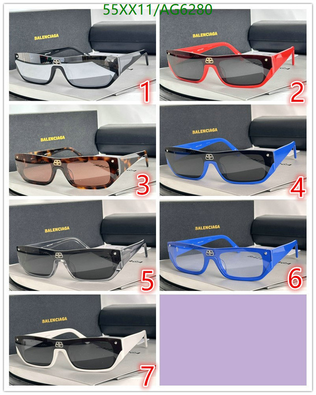 Balenciaga-Glasses Code: AG6280 $: 55USD