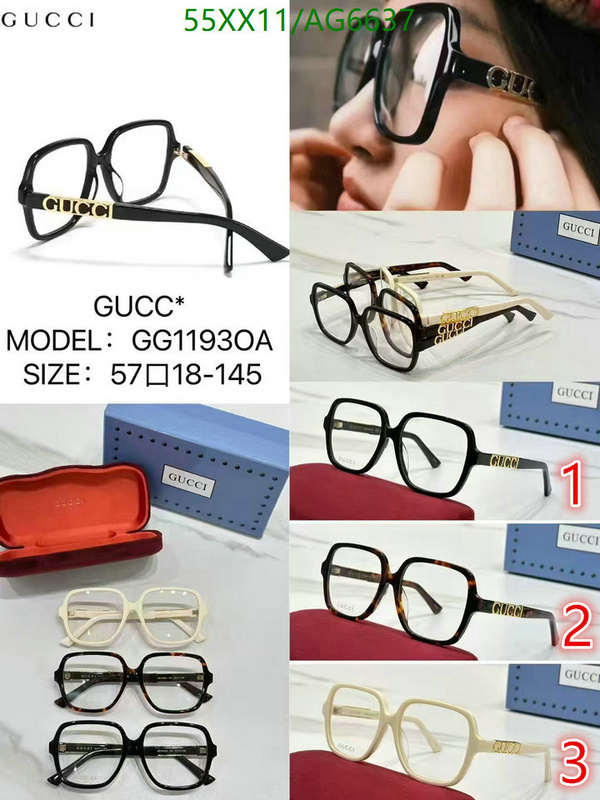 Gucci-Glasses Code: AG6637 $:55USD