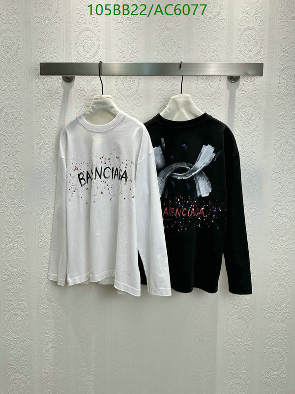 Balenciaga-Clothing Code: AC6077 $: 105USD