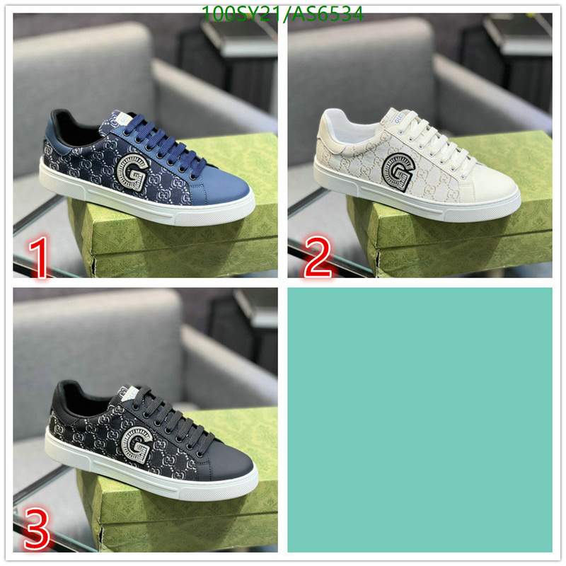 Gucci-Men shoes Code: AS6534 $:100USD