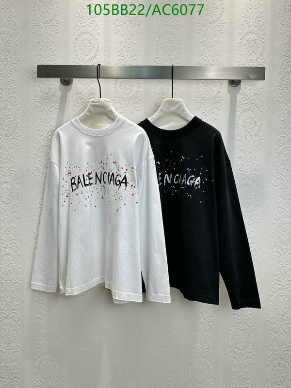 Balenciaga-Clothing Code: AC6077 $: 105USD