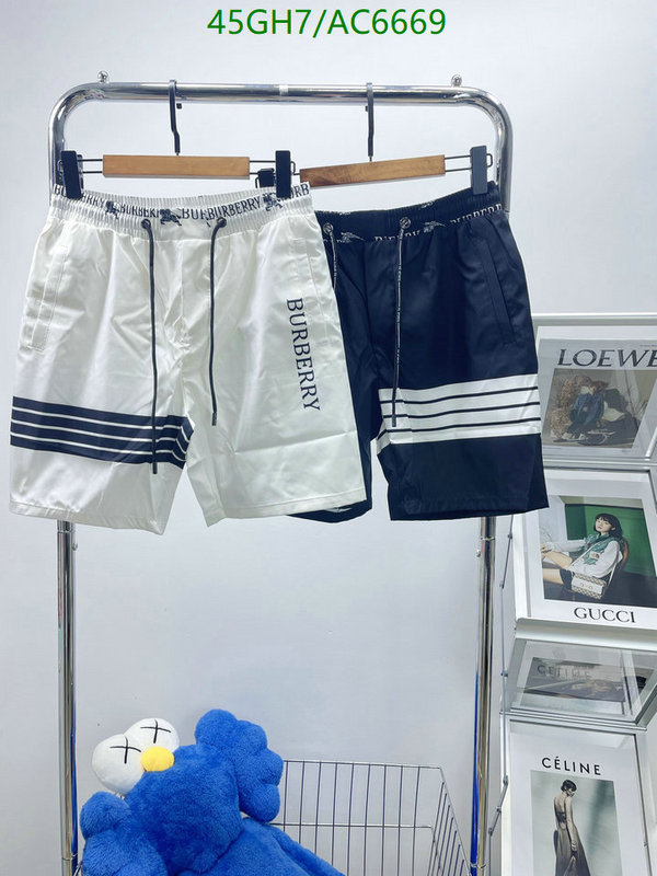 Burberry-Beach Shorts Code: AC6669 $: 45USD