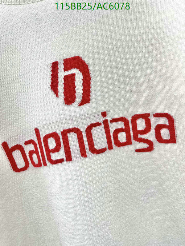 Balenciaga-Clothing Code: AC6078 $: 115USD