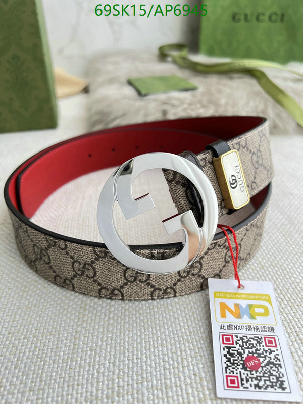 Gucci-Belts Code: AP6945 $: 69USD