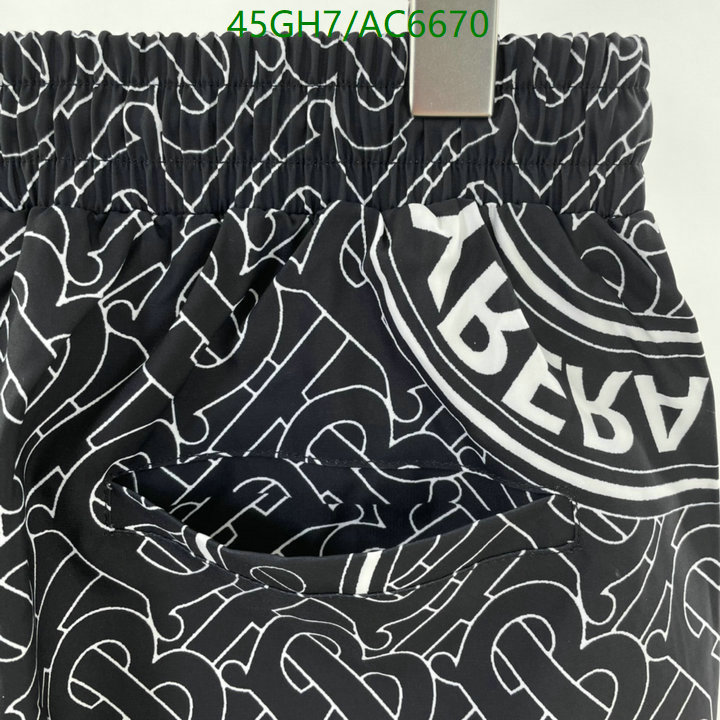 Burberry-Beach Shorts Code: AC6670 $: 45USD