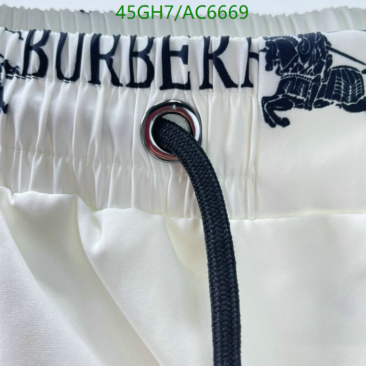 Burberry-Beach Shorts Code: AC6669 $: 45USD