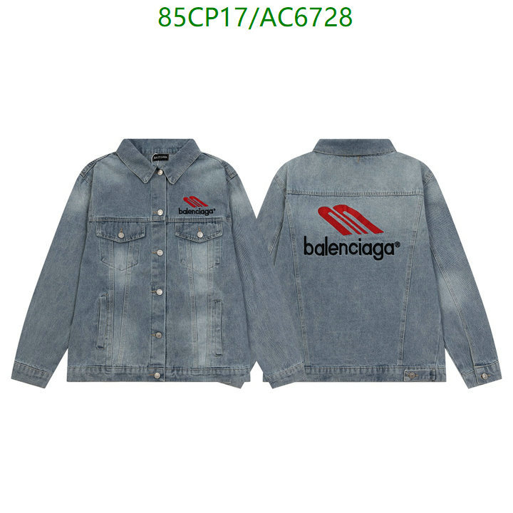 Balenciaga-Clothing Code: AC6728 $: 85USD