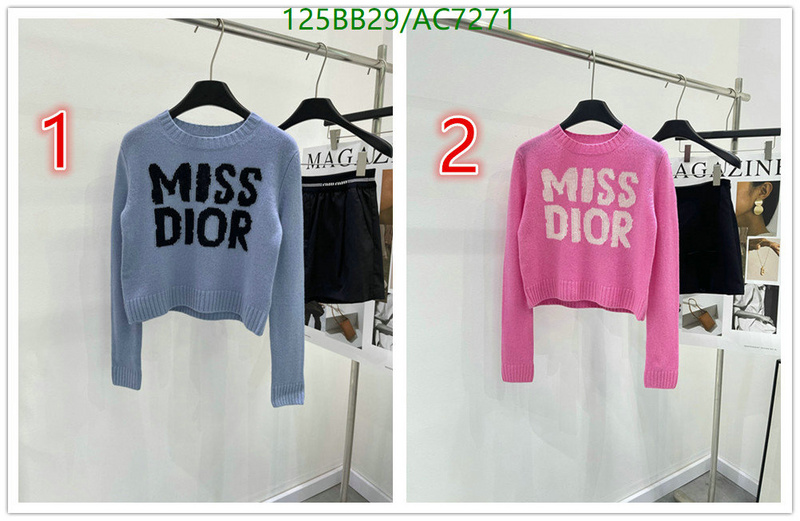 Dior-Clothing Code: AC7271 $: 125USD