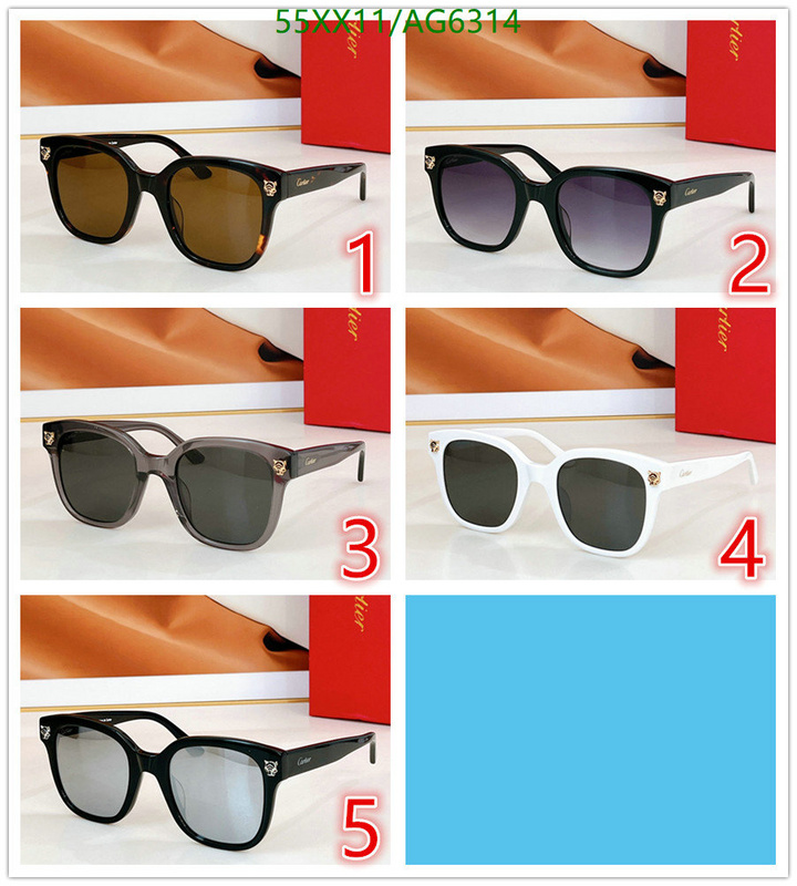 Cartier-Glasses Code: AG6314 $: 55USD