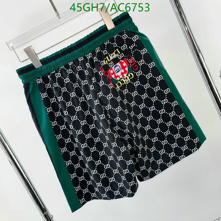 Gucci-Beach Shorts Code: AC6753 $: 45USD