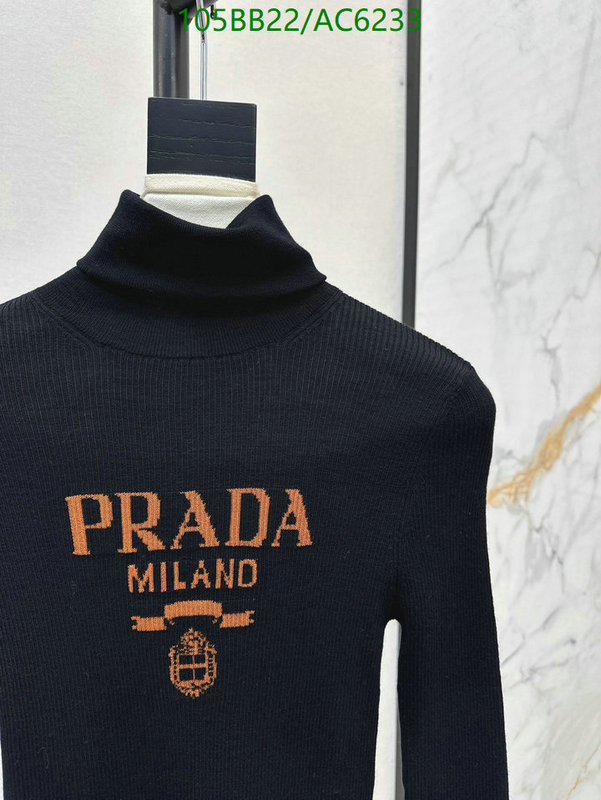 Prada-Clothing Code: AC6233 $: 105USD