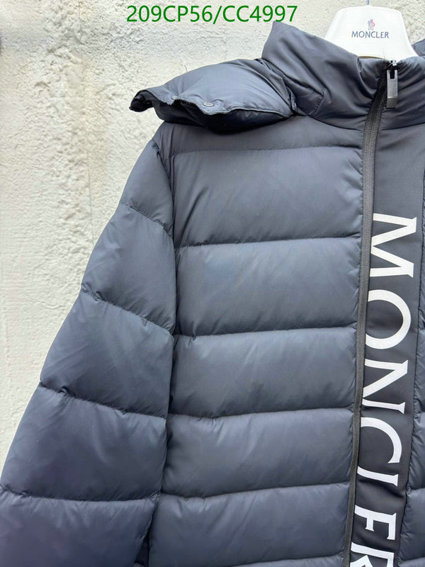 Moncler-Down jacket Women Code: CC4997 $: 209USD