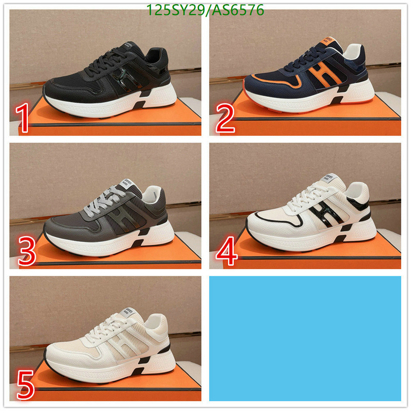 Hermes-Men shoes Code: AS6576 $:125USD