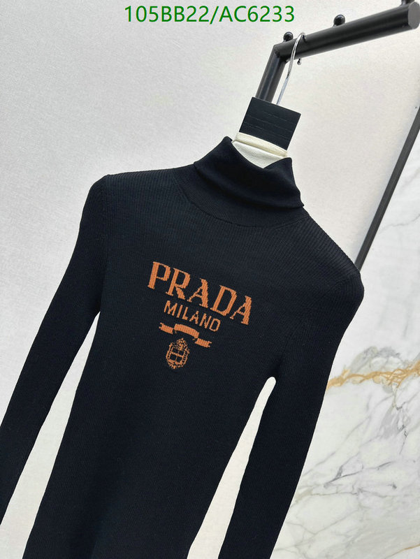 Prada-Clothing Code: AC6233 $: 105USD