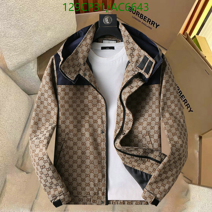 Gucci-Clothing Code: AC6643 $:129USD