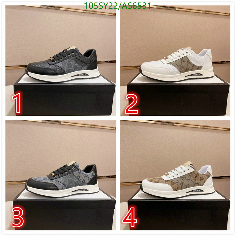 Gucci-Men shoes Code: AS6531 $:105USD