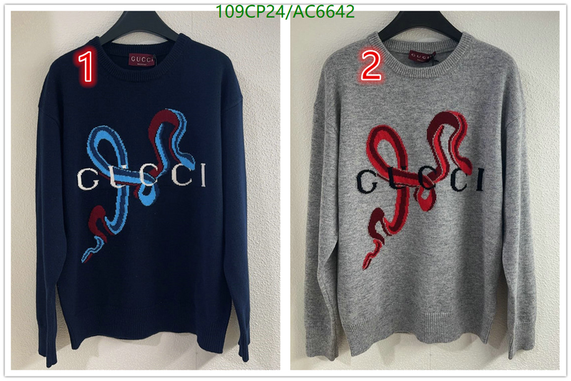 Gucci-Clothing Code: AC6642 $:119USD