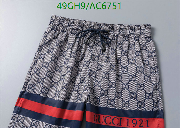 Gucci-Beach Shorts Code: AC6751 $: 49USD