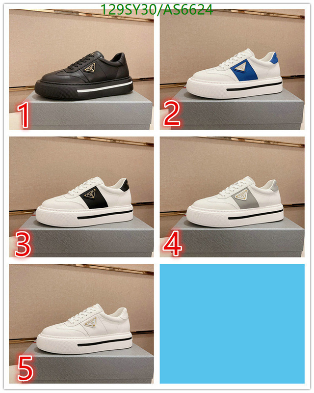 Prada-Men shoes Code: AS6624 $: 129USD