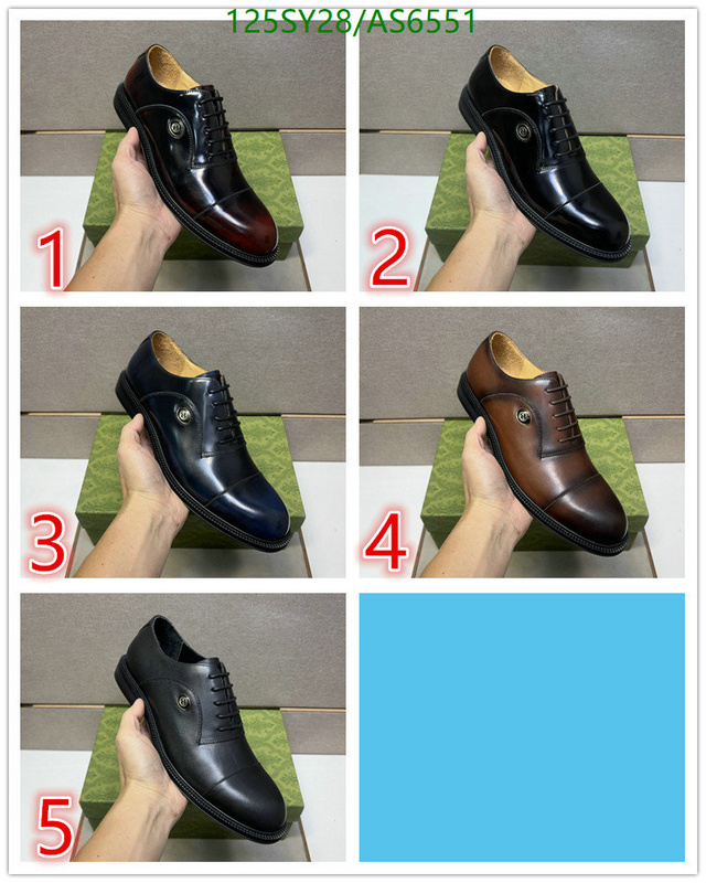 Gucci-Men shoes Code: AS6551 $:125USD