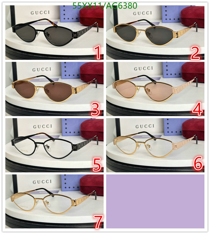 Gucci-Glasses Code: AG6380 $: 55USD