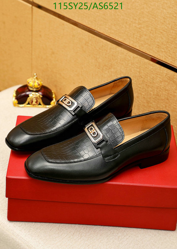 Ferragamo-Men shoes Code: AS6521 $:115USD