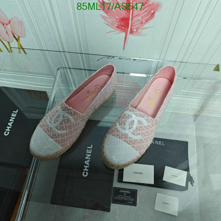 Chanel-Women Shoes Code: AS547 $: 85USD