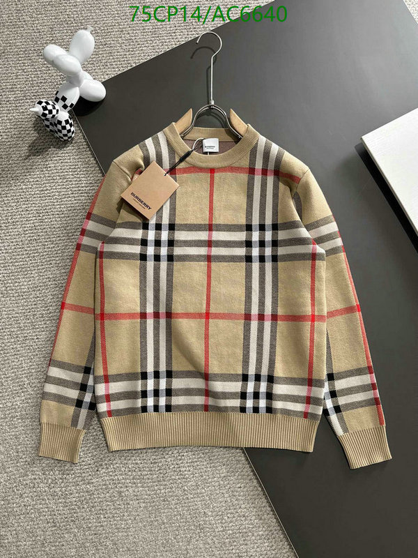 Burberry-Clothing Code: AC6640 $:75USD