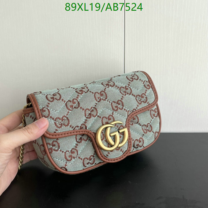 Gucci-Bag-4A Quality Code: AB7524 $: 89USD