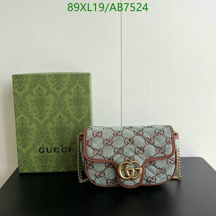 Gucci-Bag-4A Quality Code: AB7524 $: 89USD