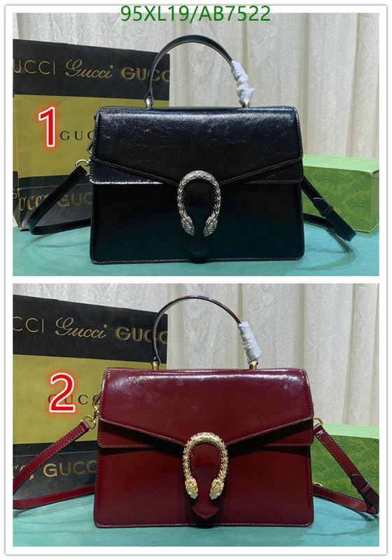 Gucci-Bag-4A Quality Code: AB7522 $: 95USD