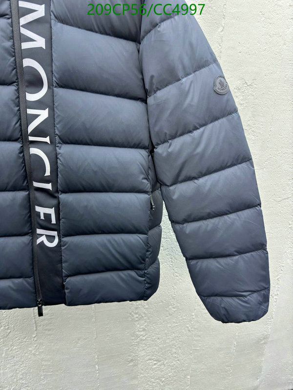 Moncler-Down jacket Women Code: CC4997 $: 209USD