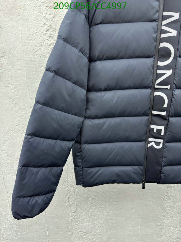 Moncler-Down jacket Women Code: CC4997 $: 209USD