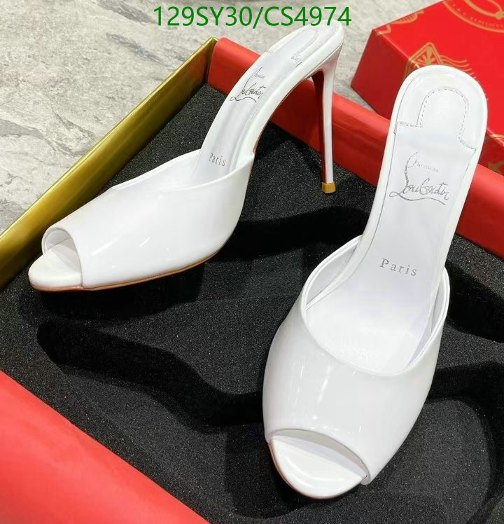 Christian Louboutin-Women Shoes Code: CS4974 $: 129USD