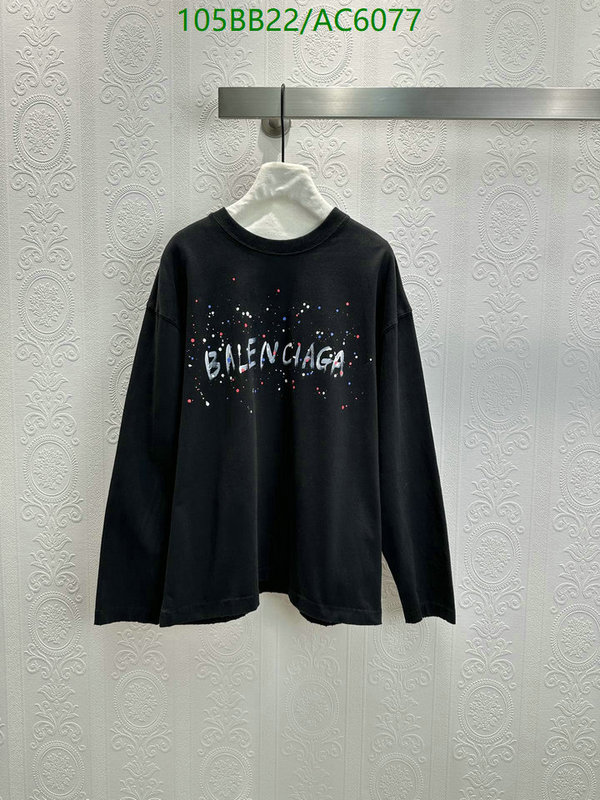 Balenciaga-Clothing Code: AC6077 $: 105USD