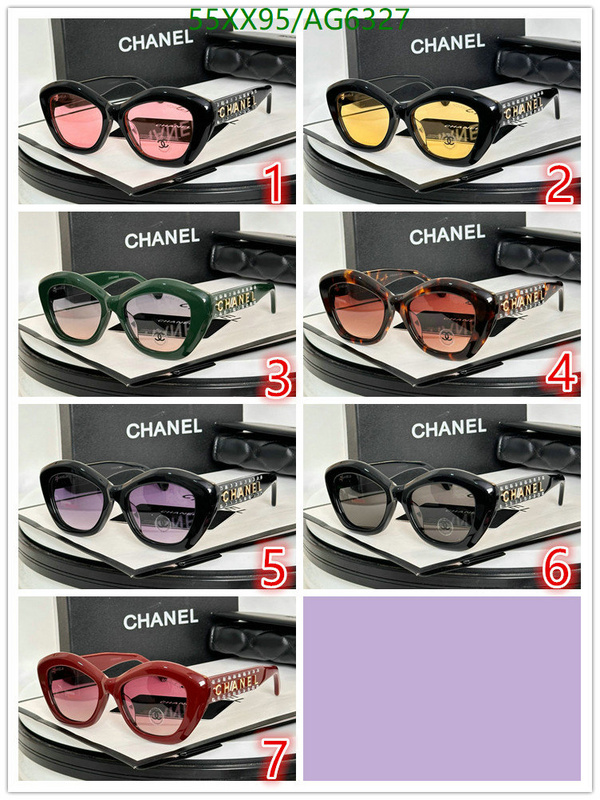 Chanel-Glasses Code: AG6327 $: 55USD