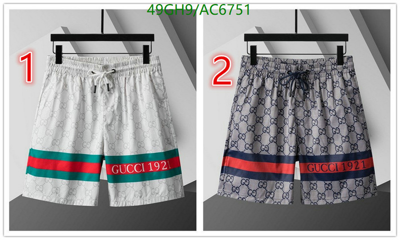 Gucci-Beach Shorts Code: AC6751 $: 49USD