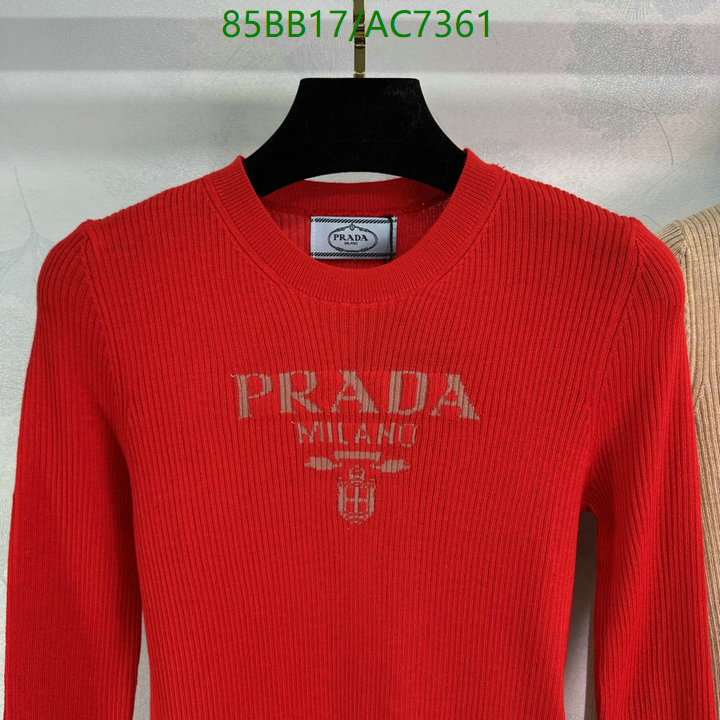 Prada-Clothing Code: AC7361 $: 85USD