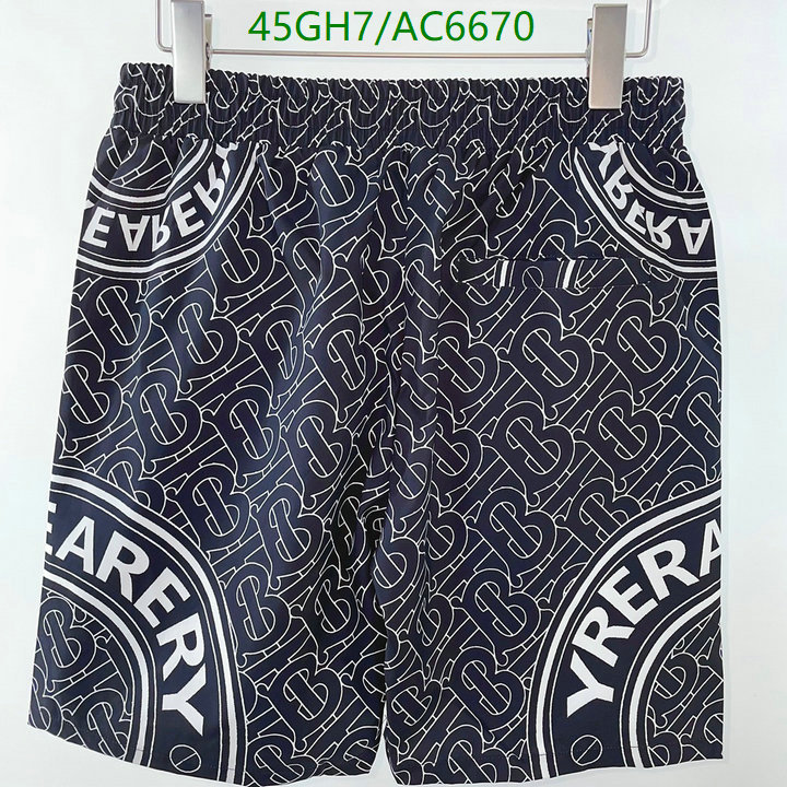 Burberry-Beach Shorts Code: AC6670 $: 45USD