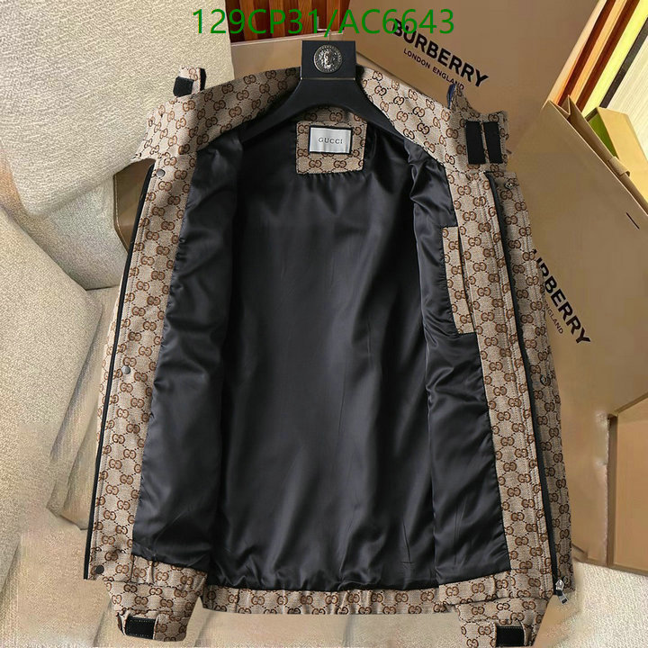 Gucci-Clothing Code: AC6643 $:129USD