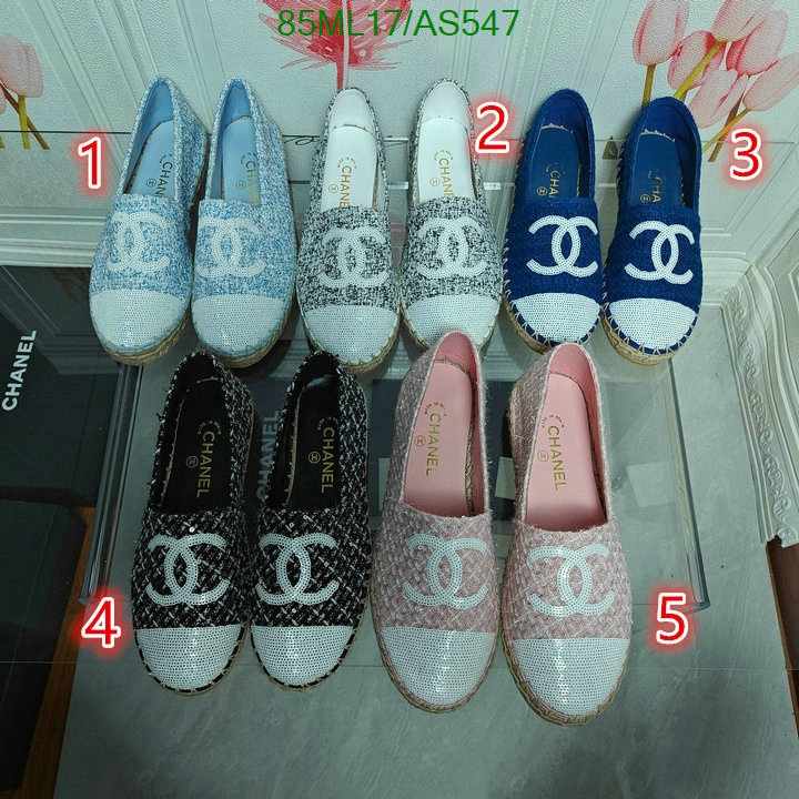 Chanel-Women Shoes Code: AS547 $: 85USD