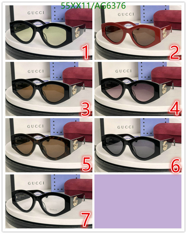 Gucci-Glasses Code: AG6376 $: 55USD