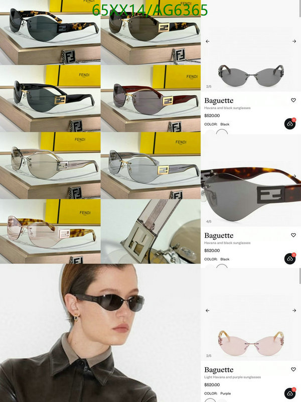 Fendi-Glasses Code: AG6365 $: 65USD