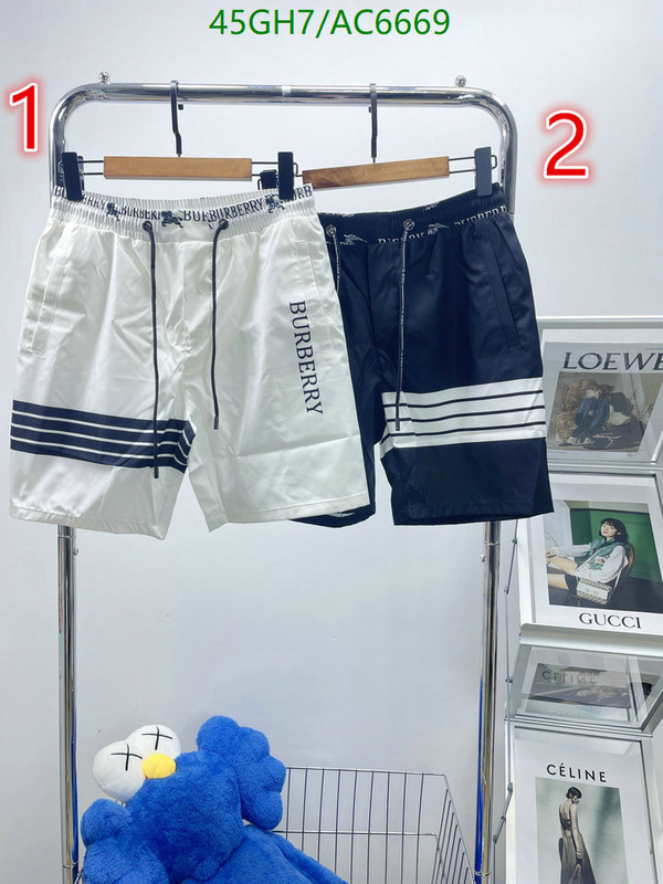 Burberry-Beach Shorts Code: AC6669 $: 45USD